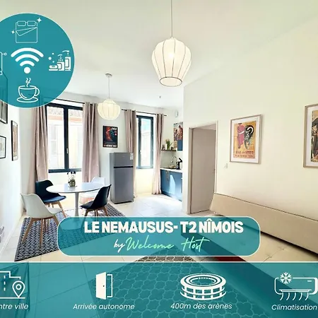 Apartment Nemausus - T2 Pour 4 En Centre-ville Nimes